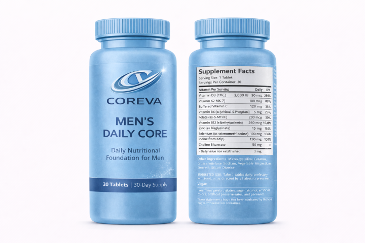 mens multivitamin bottle