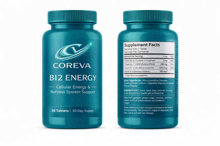 vitamin b12 supplement bottle