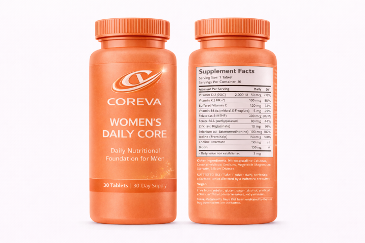 womens multivitamin bottle